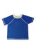 A Blue Rash Guards from Floatimini in size 2T for girl. (Front View)
