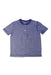 A Blue Short Sleeve Polos from Janie & Jack in size 3T for boy. (Front View)