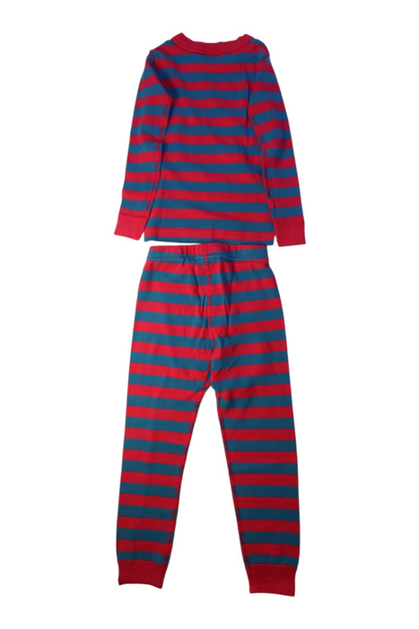 A Blue Pyjama Sets from Hanna Andersson in size 4T for boy. (Back View)