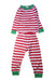 A Red Pyjama Sets from Hanna Andersson in size 3T for boy. (Front View)