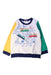 A Multicolour Crewneck Sweatshirts from Miki House in size 4T for boy. (Front View)