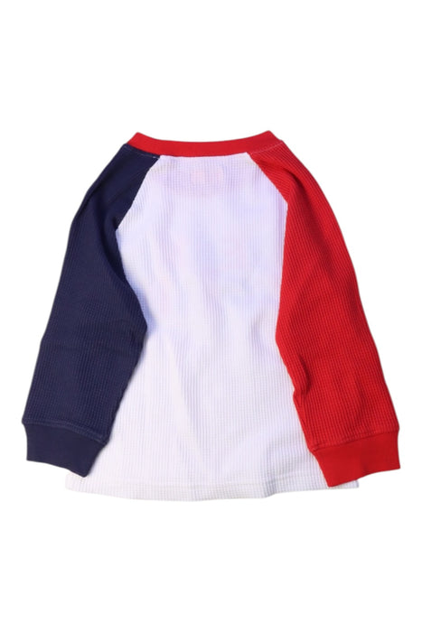 A Red Long Sleeve T Shirts from BEAMS in size 2T for boy. (Back View)