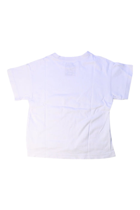 A White Short Sleeve T Shirts from Global  Work in size 2T for boy. (Back View)