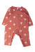 A Orange Long Sleeve Rompers from Petit Bateau in size 6-12M for girl. (Front View)