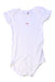 A White Short Sleeve Bodysuits from Petit Bateau in size 6-12M for neutral. (Front View)