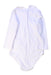 A White Long Sleeve Bodysuits from Cyrillus in size 6-12M for girl. (Back View)