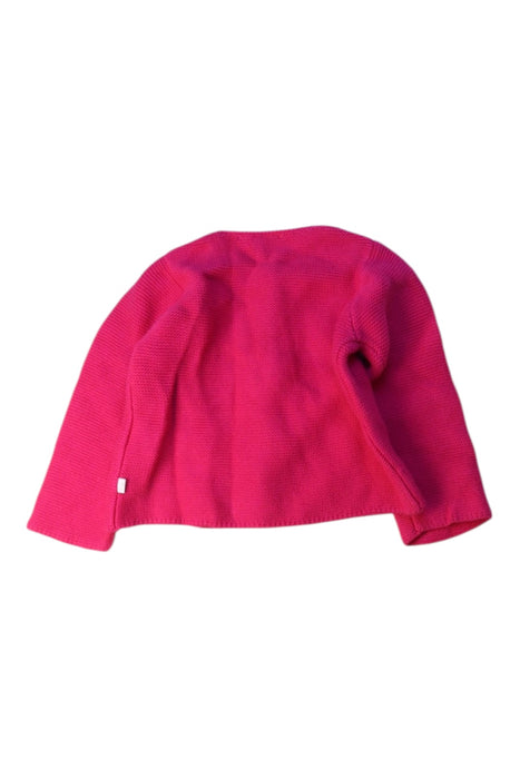A Pink Cardigans from Jacadi in size 6-12M for girl. (Back View)