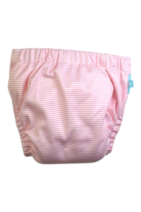 A Pink Cloth Diapers from Charlie Banana in size 0-3M for girl. (Back View)