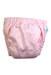 A Pink Cloth Diapers from Charlie Banana in size 0-3M for girl. (Back View)
