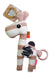 A Pink Soft Toys from Done by Deer in size 0-3M for girl. (Front View)