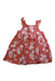 A Pink Sleeveless Dresses from Petit Bateau in size 6-12M for girl. (Front View)