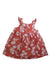 A Pink Sleeveless Dresses from Petit Bateau in size 6-12M for girl. (Back View)