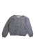 A Grey Cardigans from Momonittu in size 12-18M for girl. (Front View)