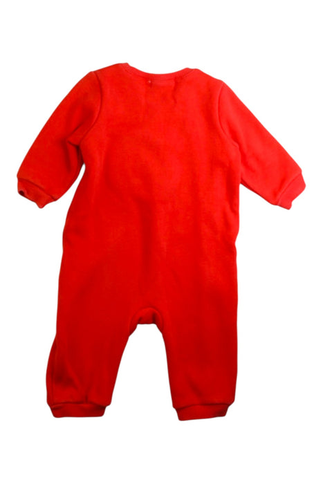 A Red Onesies from Momonittu in size 0-3M for neutral. (Back View)