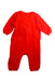 A Red Onesies from Momonittu in size 0-3M for neutral. (Back View)