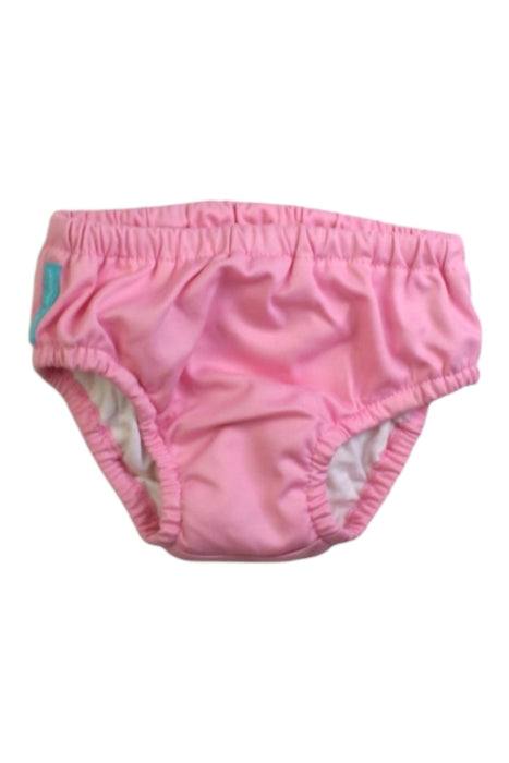 A Pink Swim Diapers from Charlie Banana in size 6-12M for girl. (Front View)