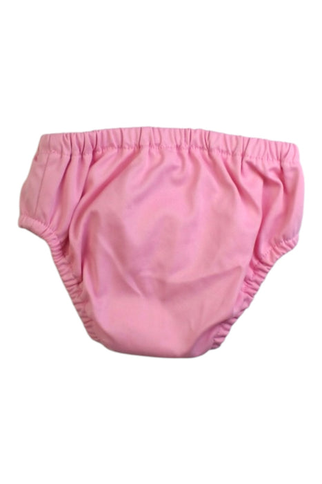 A Pink Swim Diapers from Charlie Banana in size 6-12M for girl. (Back View)