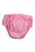 A Pink Swim Diapers from Charlie Banana in size 6-12M for girl. (Back View)