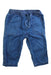 A Blue Jeans from Bonton in size 6-12M for neutral. (Front View)