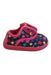 A Pink Slip Ons from Toms in size 6-12M for girl. (Front View)