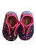 A Pink Slip Ons from Toms in size 6-12M for girl. (Back View)