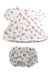 A White Dress Sets from Newbie in size 6-12M for girl. (Back View)