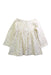A Ivory Long Sleeve Tops from Quincy Mae in size 2T for girl. (Back View)