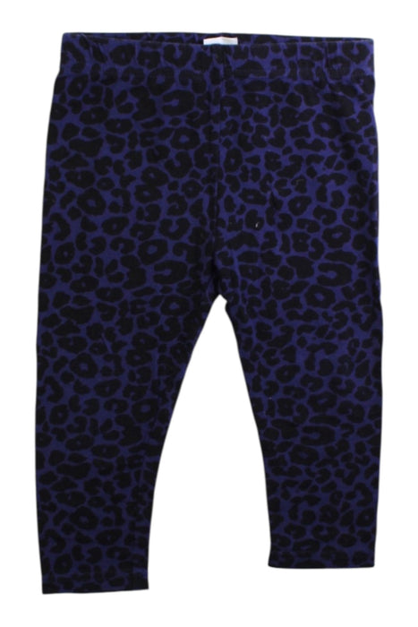 A Blue Leggings from Seed in size 12-18M for girl. (Front View)