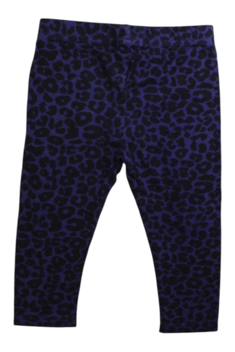 A Blue Leggings from Seed in size 12-18M for girl. (Back View)