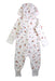 A White Onesies from Polarn O. Pyret in size 6-12M for neutral. (Back View)