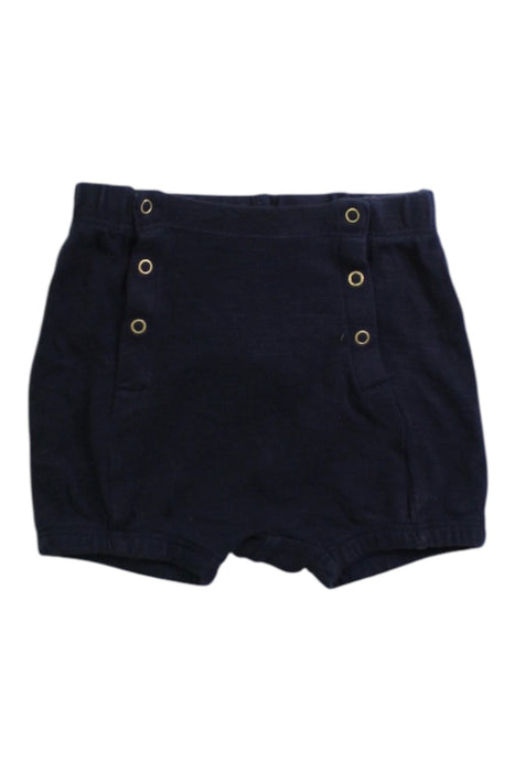 A Navy Shorts from Polarn O. Pyret in size 0-3M for boy. (Front View)