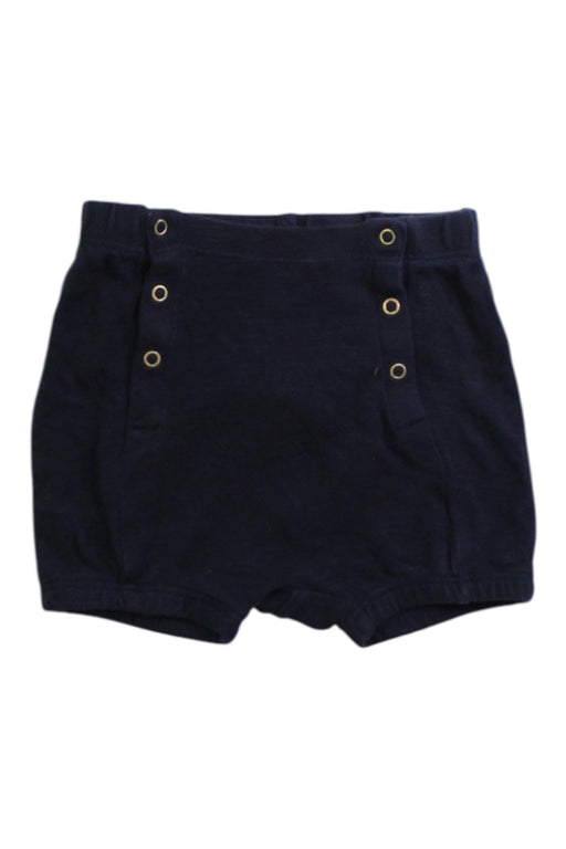 A Navy Shorts from Polarn O. Pyret in size 0-3M for boy. (Front View)
