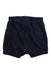 A Navy Shorts from Polarn O. Pyret in size 0-3M for boy. (Back View)