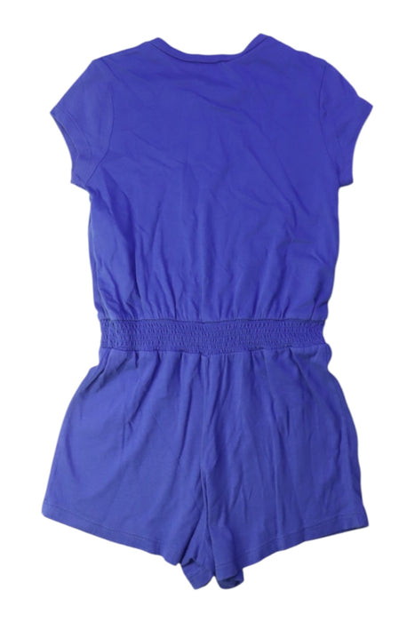 A Blue Short Sleeve Rompers from Polo Ralph Lauren in size 6T for girl. (Back View)