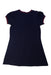 A Navy Short Sleeve Dresses from Polo Ralph Lauren in size 6T for girl. (Back View)