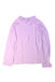 A Pink Long Sleeve Tops from Petit Bateau in size 8Y for girl. (Back View)