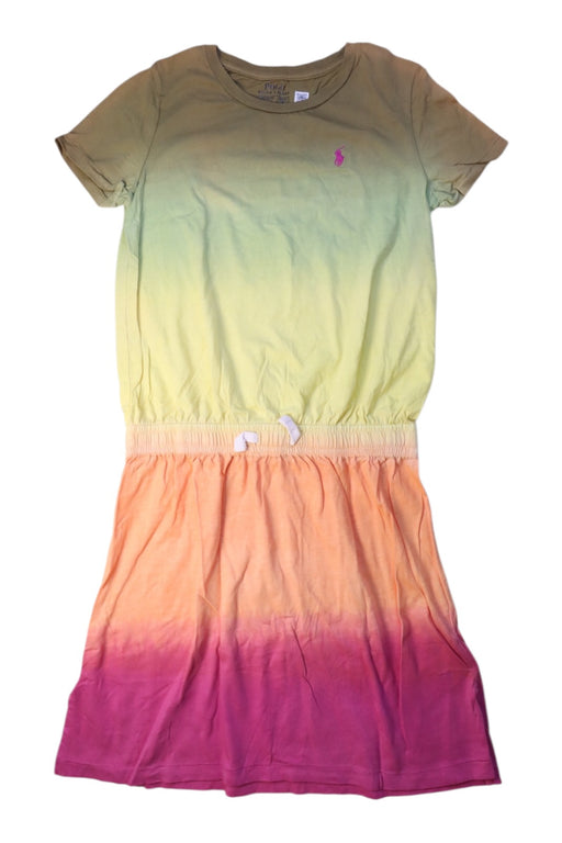 A Multicolour Short Sleeve Dresses from Polo Ralph Lauren in size 12Y for girl. (Front View)