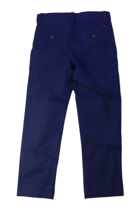 A Navy Dress Pants from Polo Ralph Lauren in size 4T for boy. (Back View)