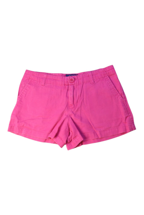 A Pink Shorts from Polo Ralph Lauren in size 7Y for girl. (Front View)