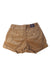 A Brown Shorts from Ralph Lauren in size 7Y for girl. (Back View)