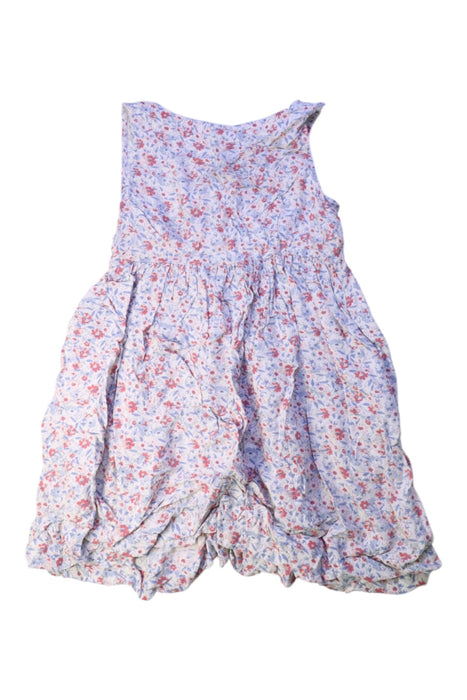 A Pink Sleeveless Rompers from Polo Ralph Lauren in size 7Y for girl. (Back View)