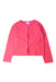 A Red Cardigans from Jacadi in size 6T for girl. (Front View)