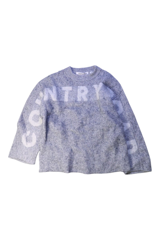 A Blue Long Sleeve Tops from Country Road in size 6T for girl. (Front View)