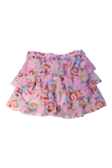 A Pink Short Skirts from Young Versace in size 6T for girl. (Back View)