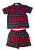 A Red Pyjama Sets from Peter Alexander in size 4T for boy. (Front View)