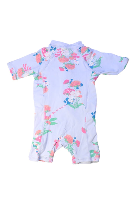 A Multicolour Swimsuits from Joules in size 6-12M for girl. (Back View)