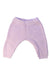 A Purple Casual Pants from Seed in size 0-3M for girl. (Front View)