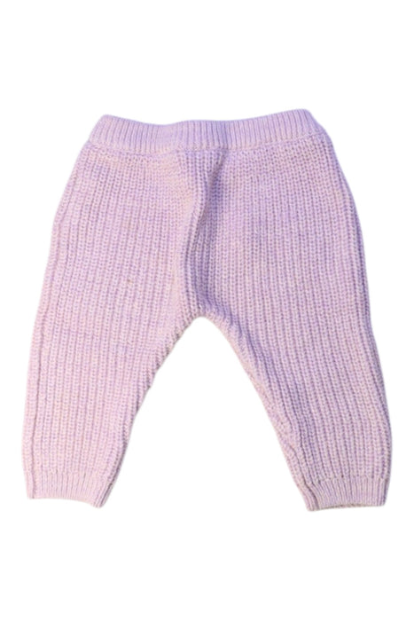 A Purple Casual Pants from Seed in size 0-3M for girl. (Back View)
