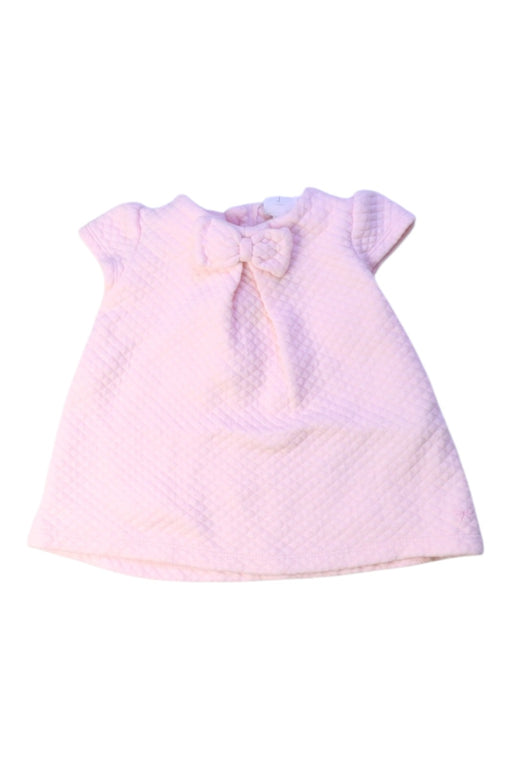 A Pink Short Sleeve Dresses from J by Jasper Conran in size 0-3M for girl. (Front View)