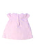 A Pink Short Sleeve Dresses from J by Jasper Conran in size 0-3M for girl. (Back View)
